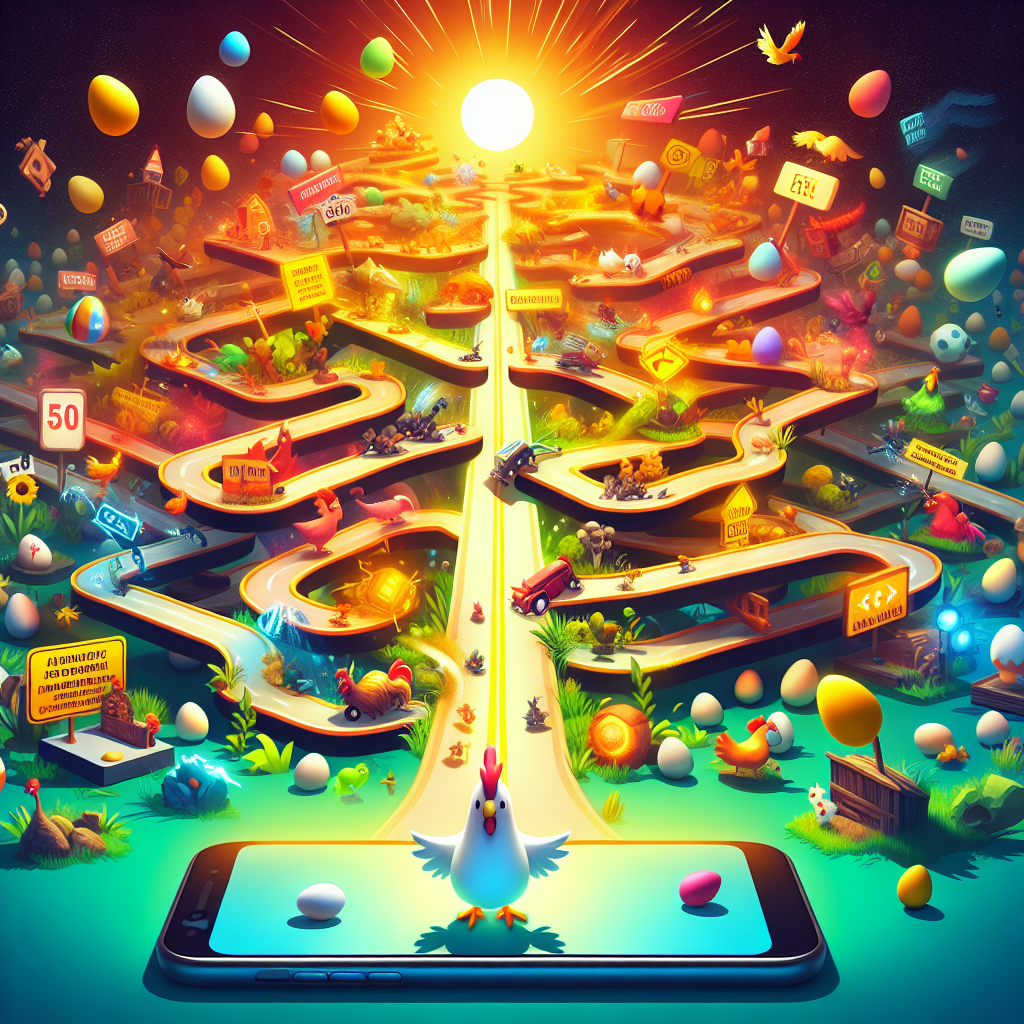 Concept art of Chicken Road